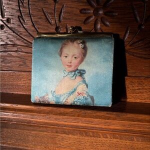 1950s Rosenfeld Antique Vintage Victorian Wallet Billfold